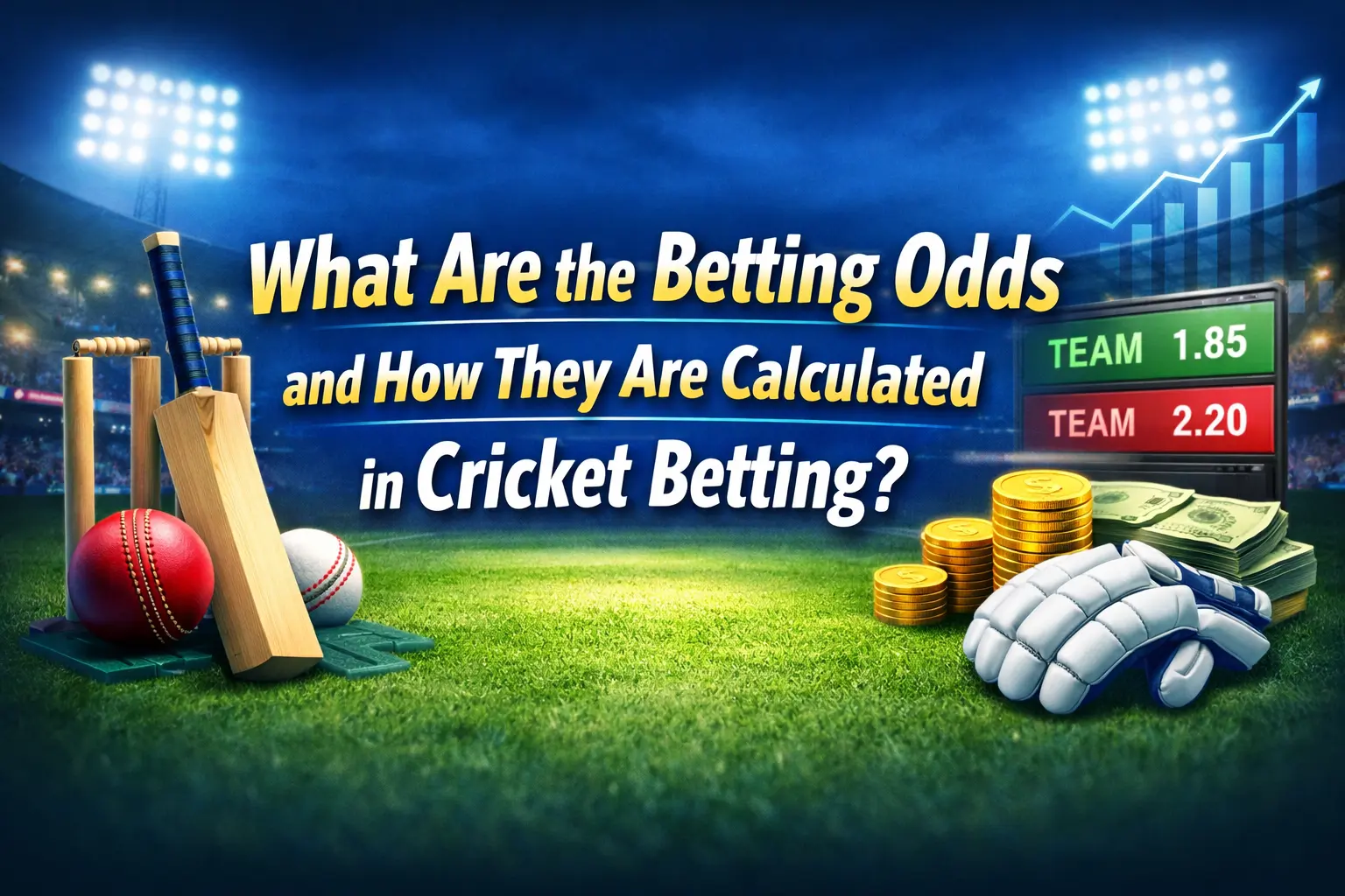What Are the Betting Odds and How They Are Calculated in Cricket Betting?