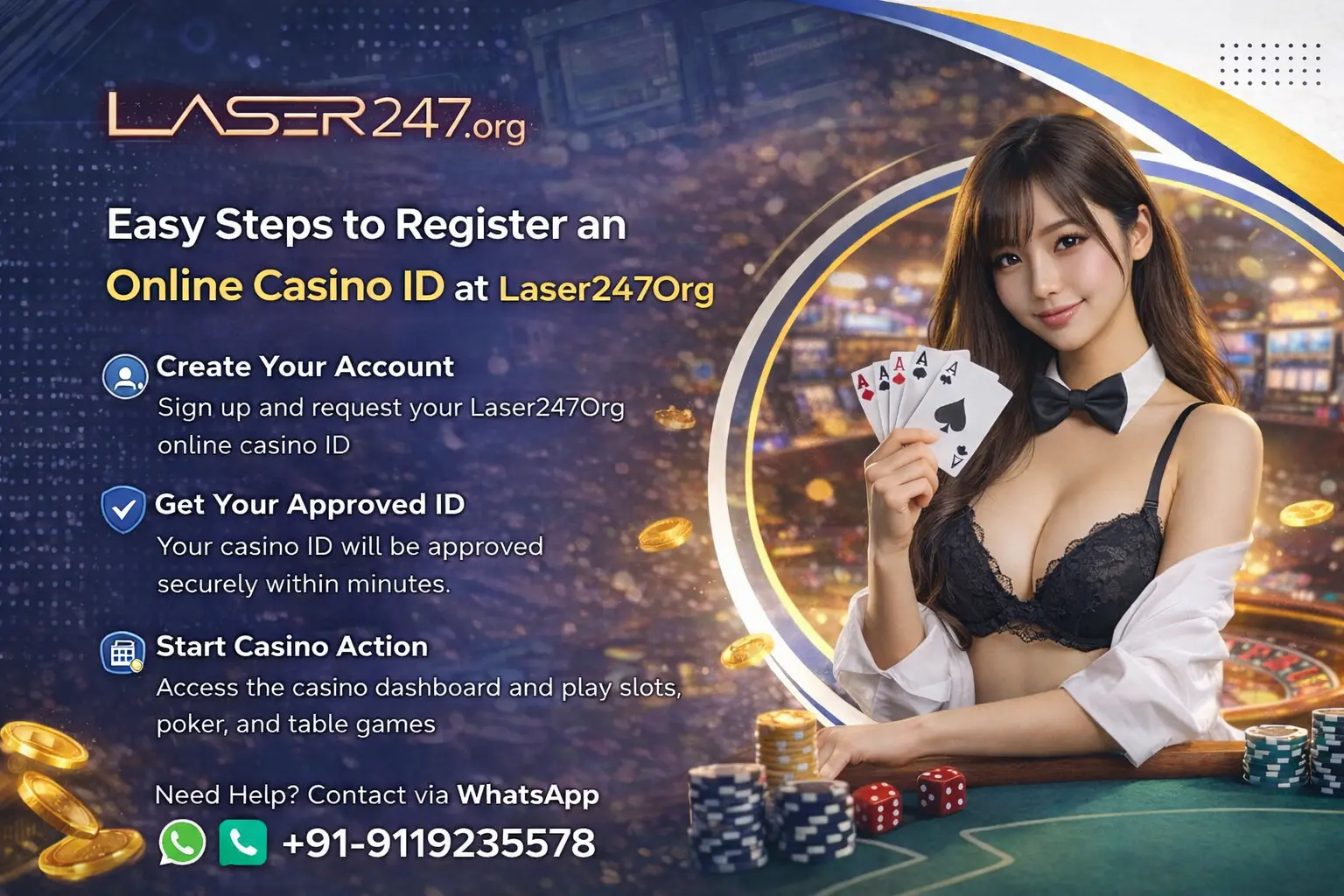 casino girl image