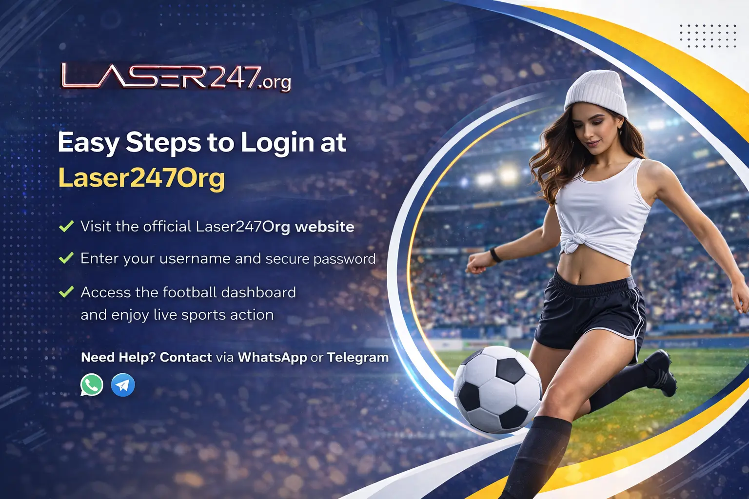 football image girl with text